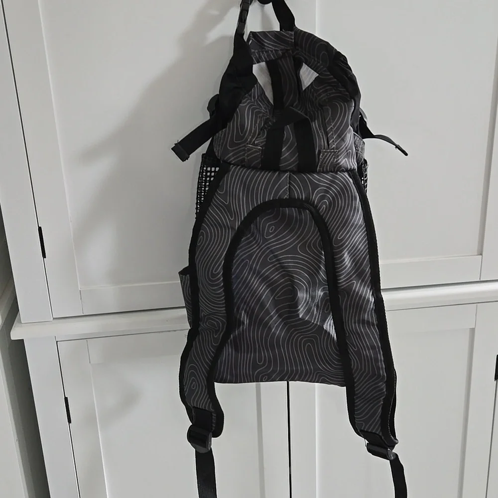 Gray Pet Carrier Backpack